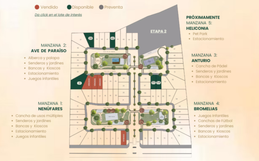F400.- LOTE 54 EN VENTA DE 267.08 m² | JARDINES DE MAZALTEPEC