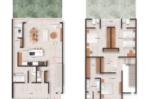 F384.- CASA EN VENTA | MODELO ORQUÍDEA XL – LOTE 110